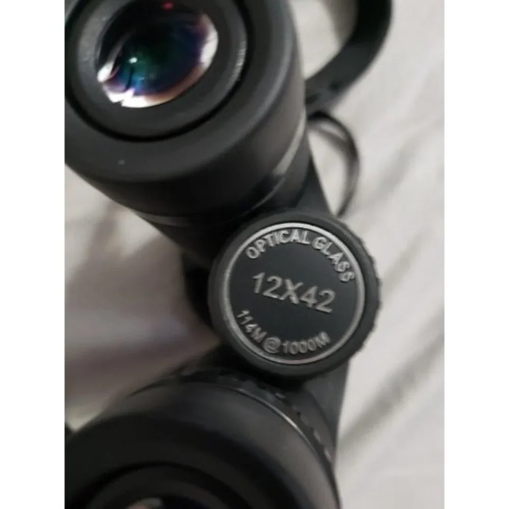 12x42 HD Binoculars for Adults High Powered with Phone Adapter, Tripod Adapter